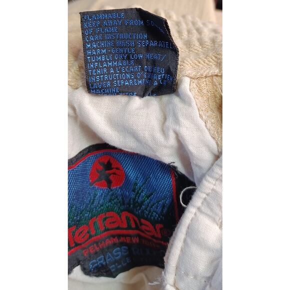 VTG Terramar NWT Women's Tan Corduroy Pants Size 6 Long Straight Leg High Rise - Picture 7 of 7